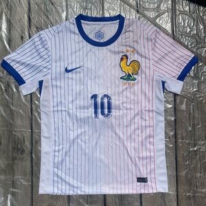 Mbappe #10 Euro Cup Home France Retro Soccer Football Jersey